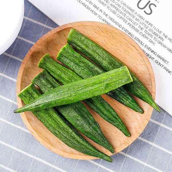 Okra sayur dehidrasi