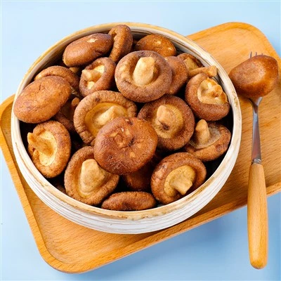 Vakum menggoreng cendawan shiitake